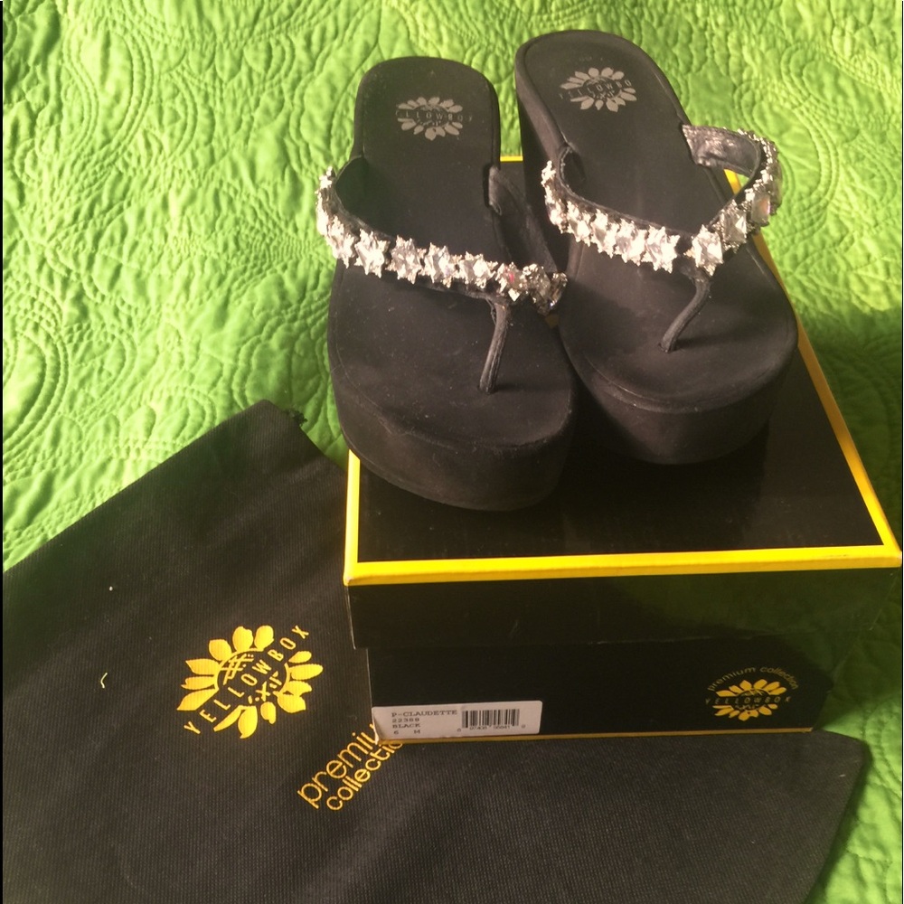 Yellow Box Sandals